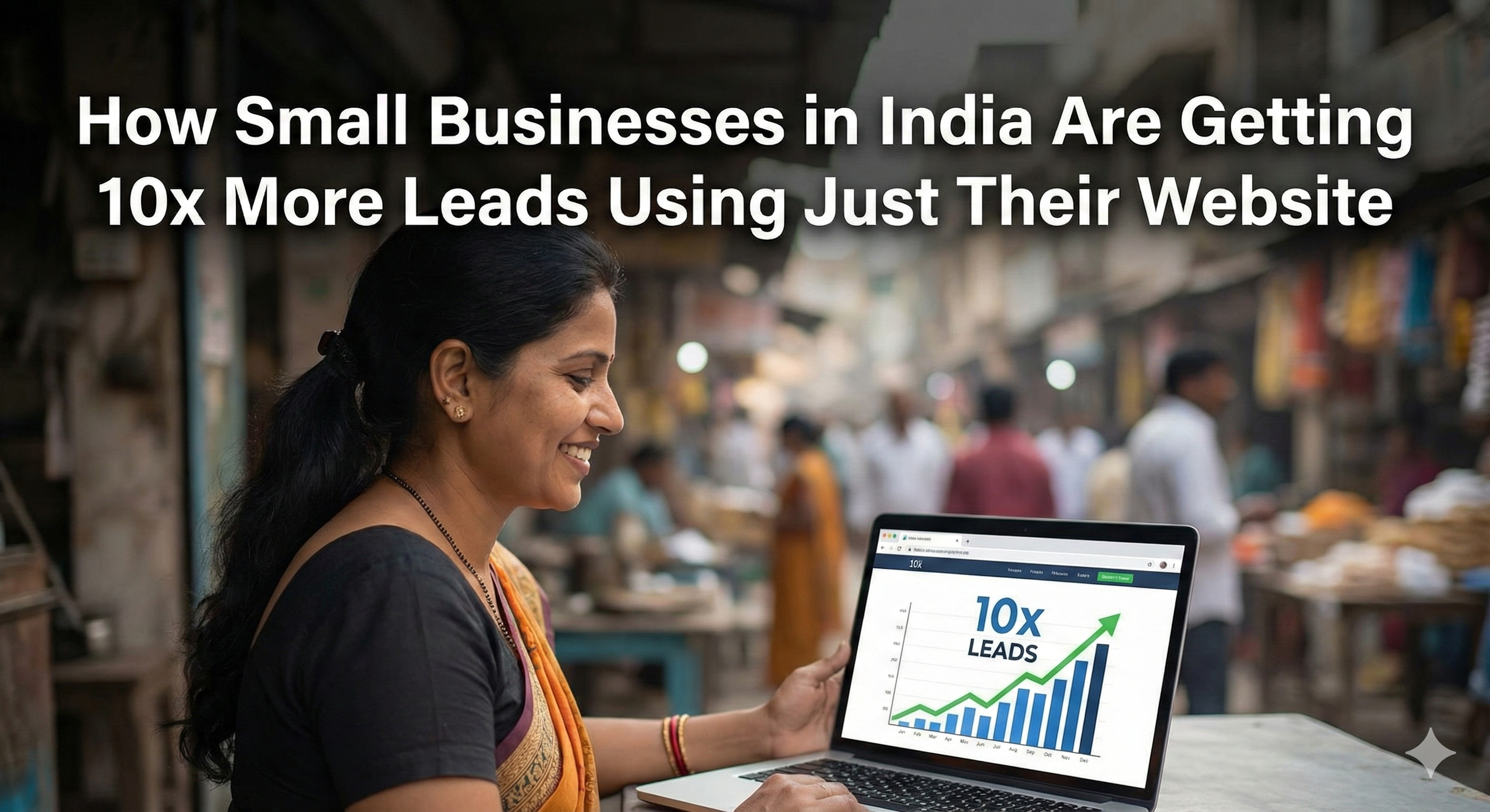 How Small Businesses in India Are Getting 10x More Leads Using Just Their Website